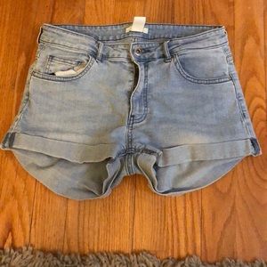 jean shorts